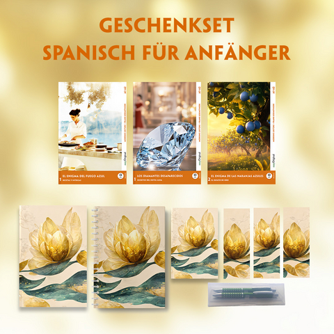 Geschenkset - Spanisch für Anfänger - Elena Vallejo