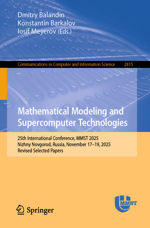 Mathematical Modeling and Supercomputer Technologies - 