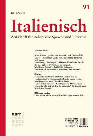 Italienisch Band 91 | 46. Jahrgang, Heft 1