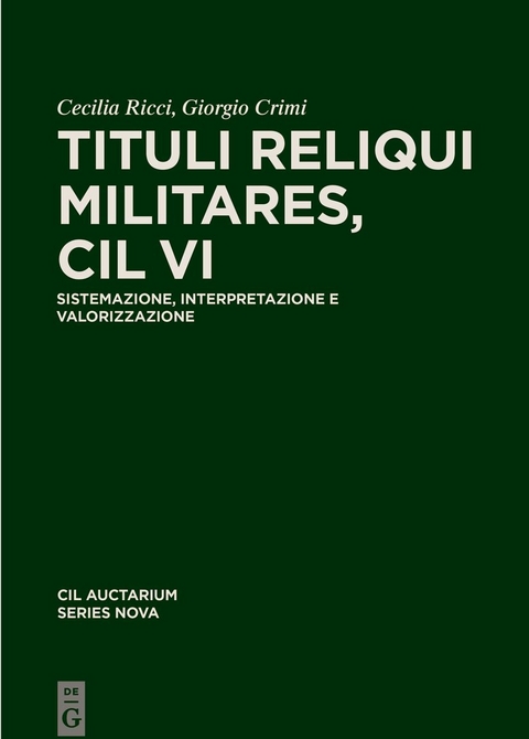 Tituli reliqui militares, CIL VI - 