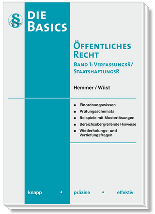 Die Basics Öffentliches Recht I - Verfassungsrecht, Staatshaftungsrecht