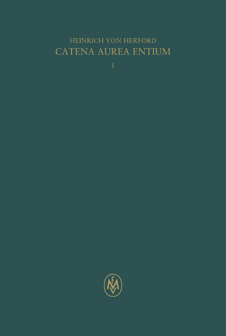 Catena aurea entium, Buch I