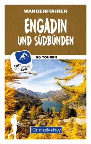 Kümmerly+Frey Wanderführer Engadin und Südbünden