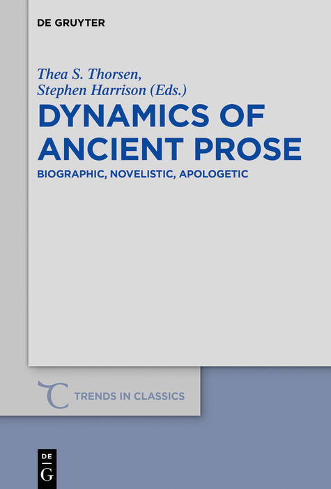 Dynamics of Ancient Prose - 