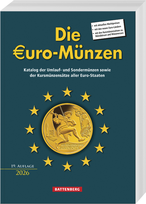 Die Euro-M&uuml;nzen - Michael Kurt Sonntag