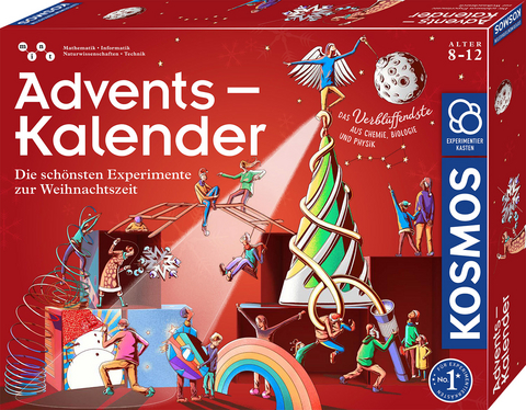 Adventskalender - Die sch&ouml;nsten Experimente zur Weihnachtszeit