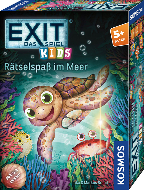 EXIT&reg; - Das Spiel - Kids: R&auml;tselspa&szlig; im Meer - Markus Brand, Inka Brand