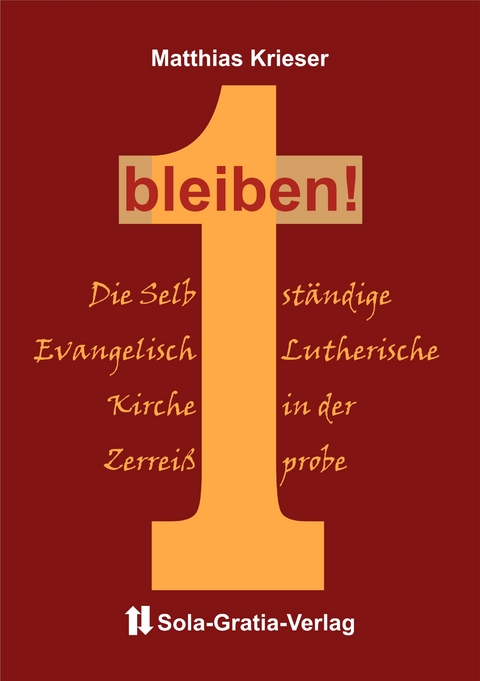 Eins bleiben! - Matthias Krieser