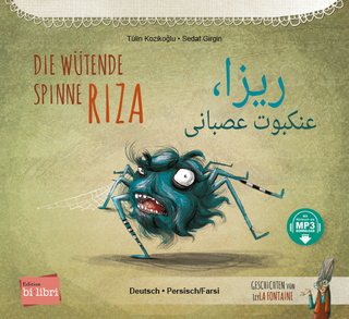 Die wütende Spinne Riza (Deutsch-Persisch/Farsi)