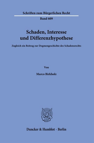 Schaden, Interesse und Differenzhypothese