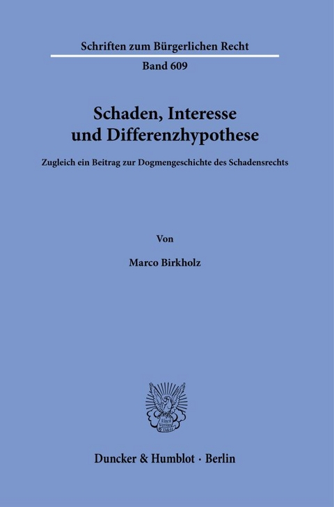Schaden, Interesse und Differenzhypothese - Marco Birkholz