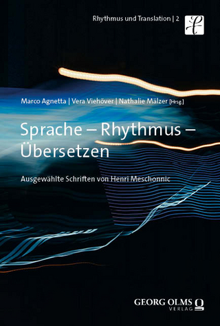 Sprache – Rhythmus – Übersetzen