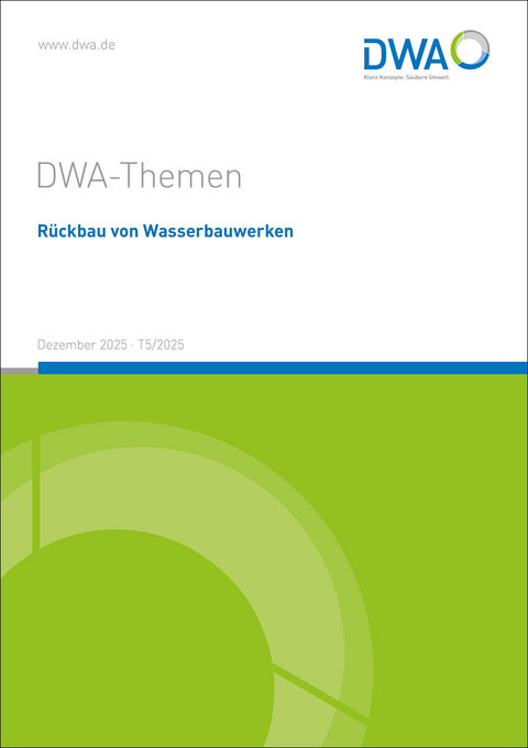 R&uuml;ckbau von Wasserbauwerken