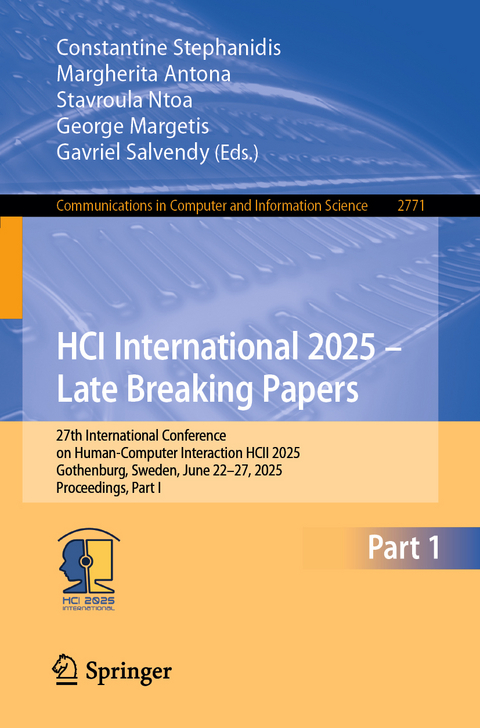 HCI International 2025 &ndash; Late Breaking Papers - 