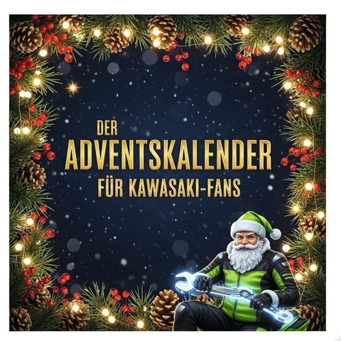 Der Adventskalender f&uuml;r Kawasaki-Fans - Linus Sch&auml;fer