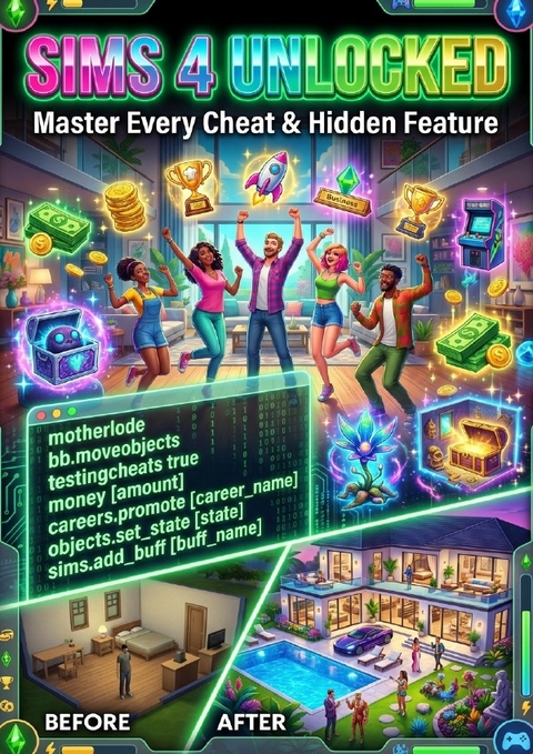 Sims 4 Unlocked: Master Every Cheat &amp; Hidden Feature - Felix Clarke