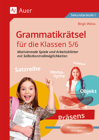 Grammatikrätsel für die Klassen 5-6