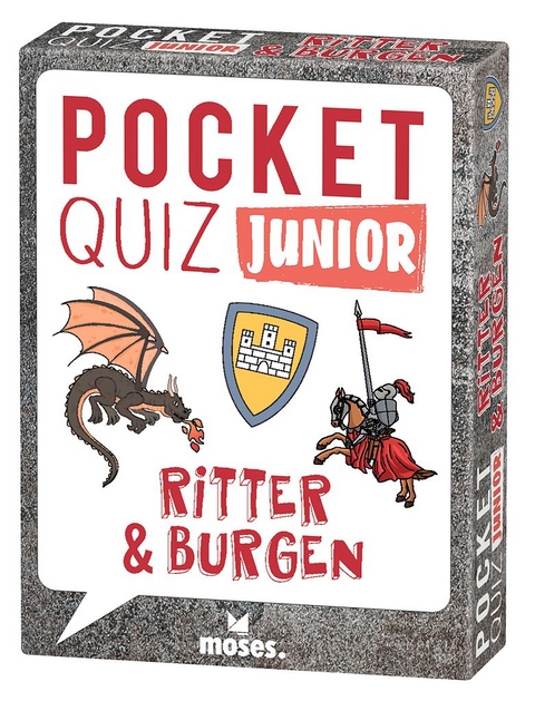 Pocket Quiz junior Ritter und Burgen - Anita van saan
