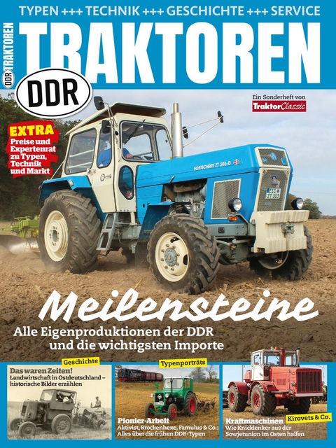 DDR-Schlepper Meilensteine