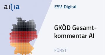 ESV-Digital GK&Ouml;D Gesamtkommentar AI - Abonnement