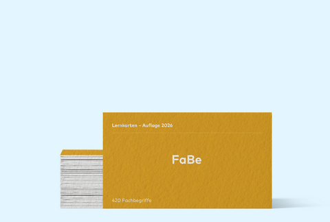 Lernkarten FaBe AHK (inkl. digitaler Lernkarten)