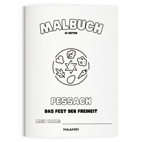 Ausmalbuch &uuml;ber Pessach