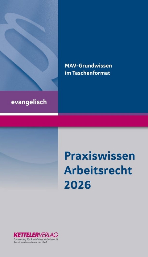 Praxiswissen Arbeitsrecht 2026 evangelisch - 