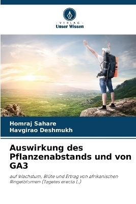 Auswirkung des Pflanzenabstands und von GA3