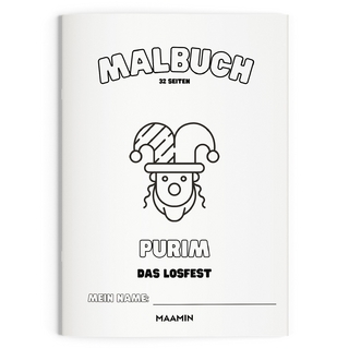 Ausmalbuch über Purim