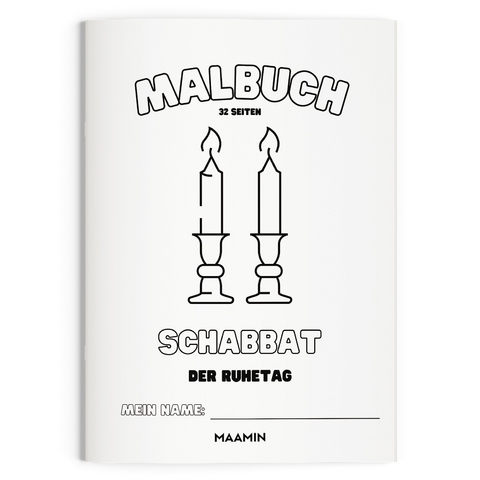 Ausmalheft f&uuml;r den Schabbat