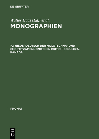 Niederdeutsch der Molotschna- und Chortitzamennoniten in British-Columbia, Kanada