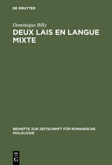 Deux lais en langue mixte - Dominique Billy