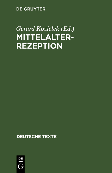 Mittelalterrezeption - 