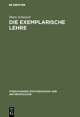 Die exemplarische Lehre - Hans Scheuerl