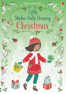 Little Sticker Dolly Dressing Christmas - Fiona Watt