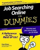 Job Searching Online For Dummies - Dixon, Pam, Executive Director