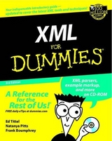 XML for Dummies - Tittel, Ed; Tittel; Tittel