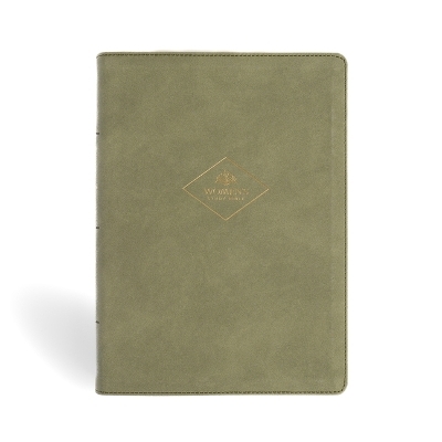 CSB Women's Study Bible, Sage Suedesoft Leathertouch, Indexed -  Csb Bibles by Holman