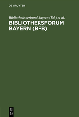 Bibliotheksforum Bayern (BFB) - 
