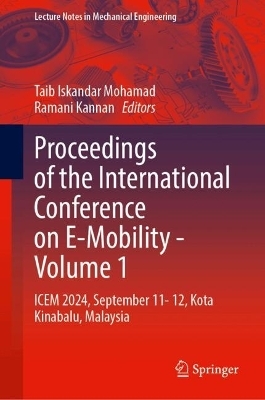 Proceedings of the International Conference on E-Mobility - Volume 1 - 