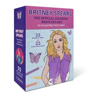 Britney Spears: The Official Coloring Postcard Set - Running Press