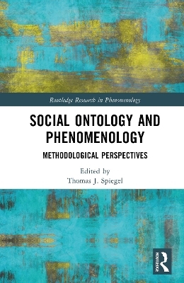 Social Ontology and Phenomenology - 