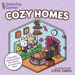 Coloring Corner: Cozy Homes