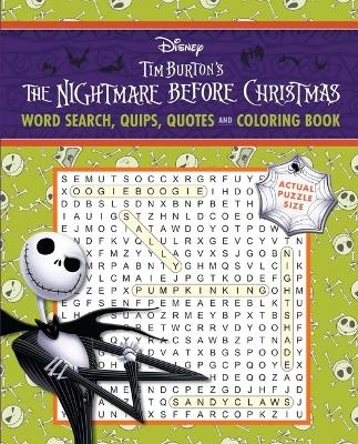 Disney Tim Burton's the Nightmare Before Christmas Word Search, Quips, Quotes and Coloring Book -  Editors of Thunder Bay Press