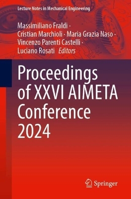 Proceedings of XXVI AIMETA Conference 2024 - 