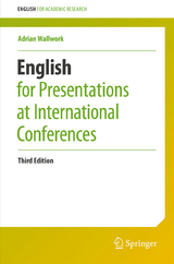 English for Presentations at International Conferences - Wallwork, Adrian