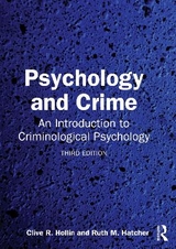 Psychology and Crime - Hollin, Clive R.; Hatcher, Ruth M.