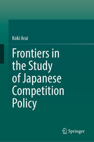 Frontiers in the Study of Japanese Competition Policy