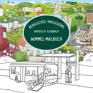 Bergisches Inklusions Wimmel-Malbuch