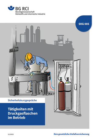 SKG 005 Tätigkeiten mit Druckgasflaschen im Betrieb